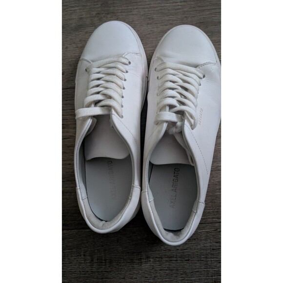 AXEL ARIGATO White Italian Leather Sneakers Size US 7 UK 6 EU 39 Minimalist - Picture 8 of 10